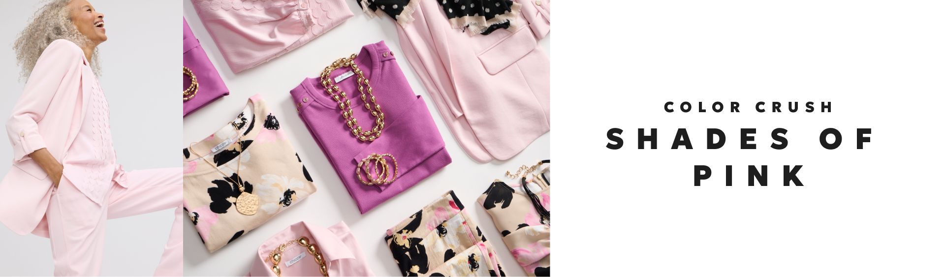 Color crush shades of pink