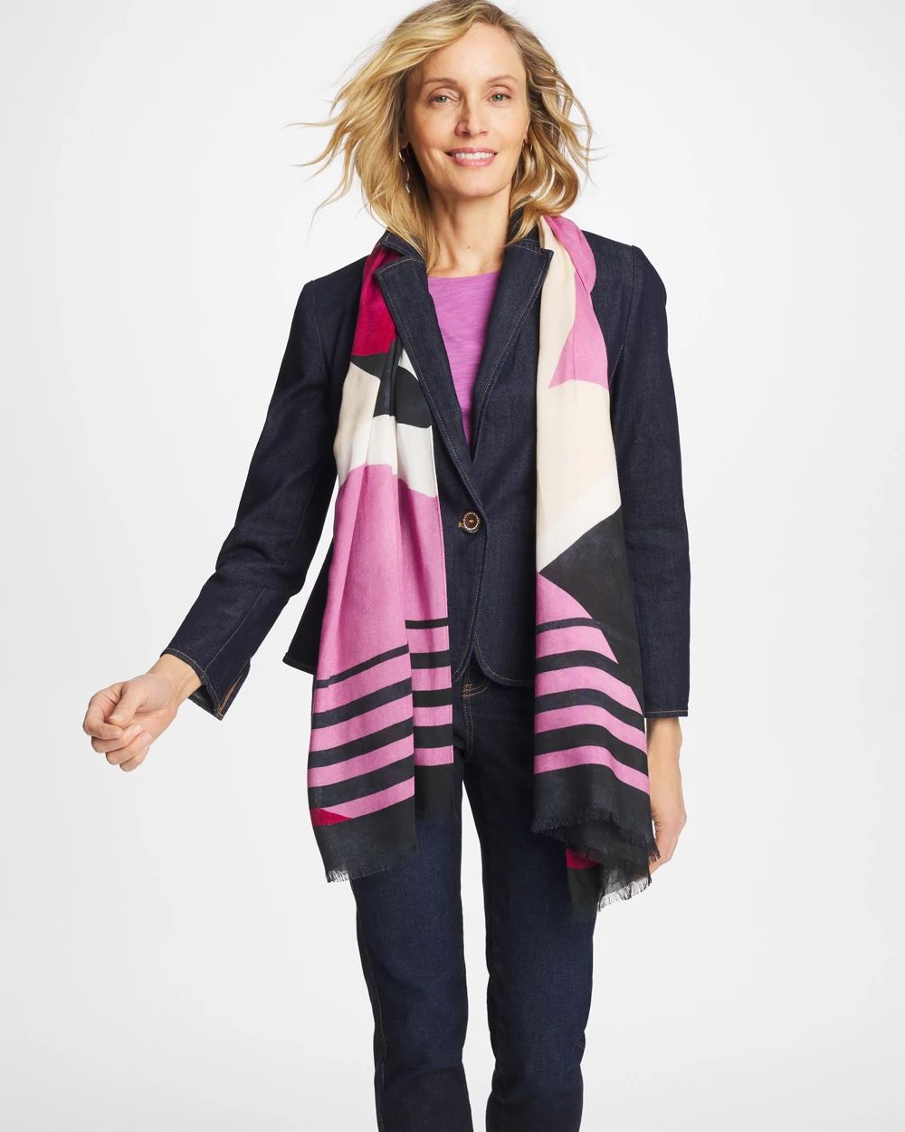 Berry Compote Oblong Scarf
