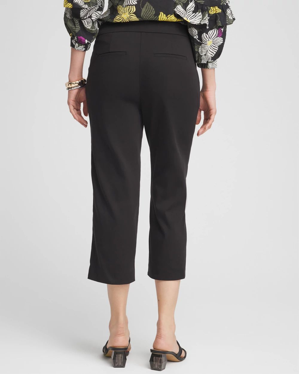 Cotton Sateen Capris