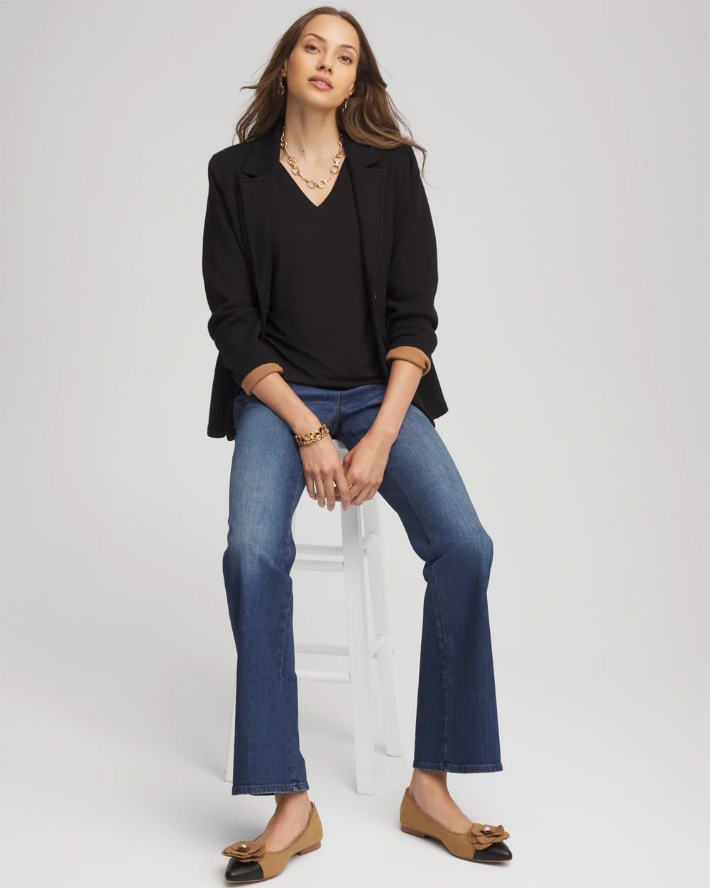 Touch of Cool™ V-Neck Layering Tee