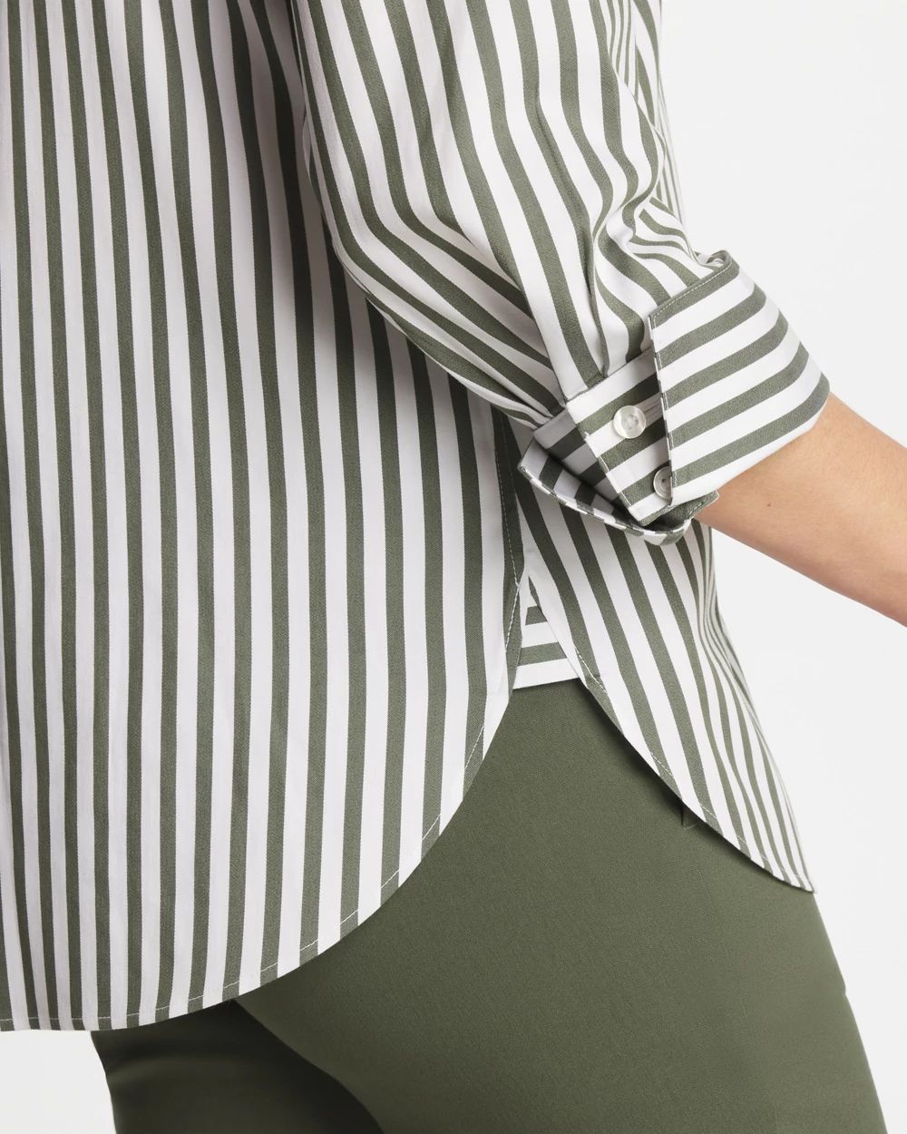 No Iron™ Stretch Striped Shirt