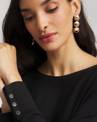 Ella Boatneck Pullover Sweater click to view larger image.