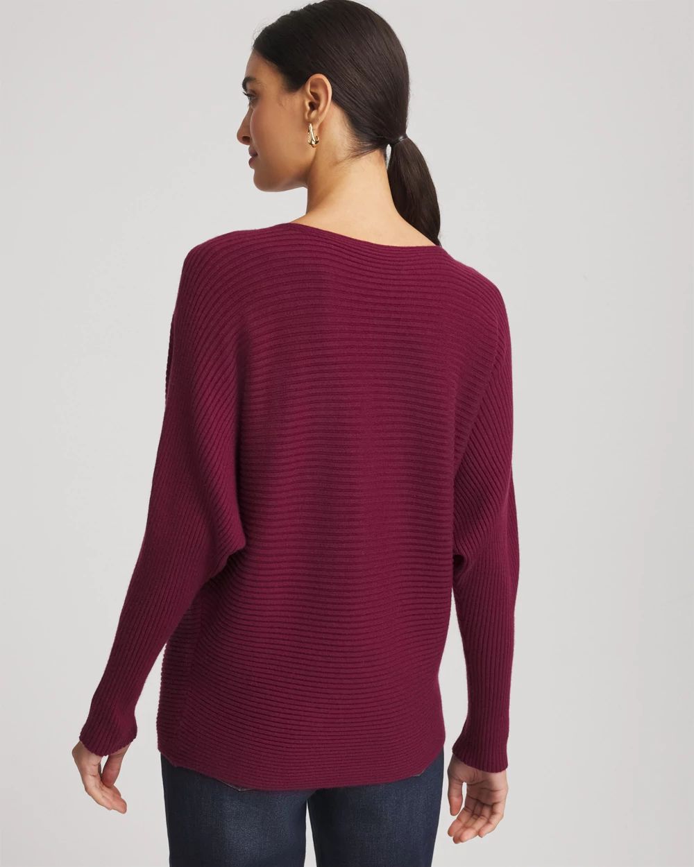 Cashmere-Blend Boatneck Sweater