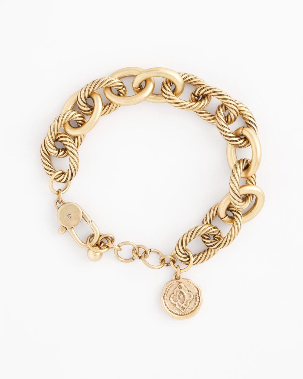 Textured Chain Bracelet