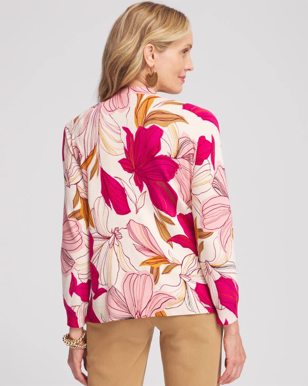 Blooms Long Sleeve Cardigan