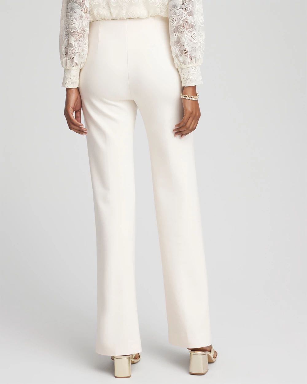 Juliet Slim Full-Length Ponte Pants