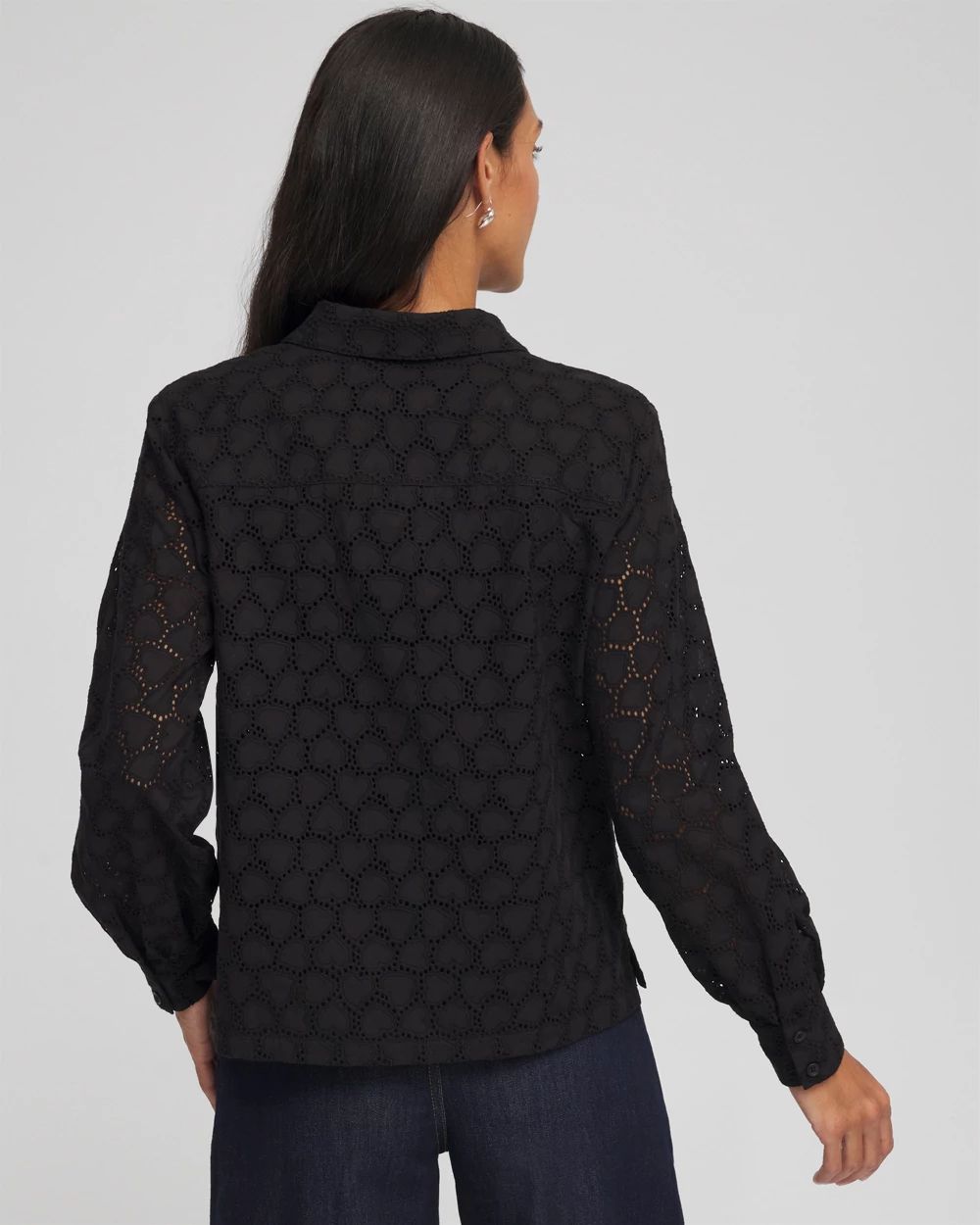 Heart Eyelet Shirt click to view larger image.