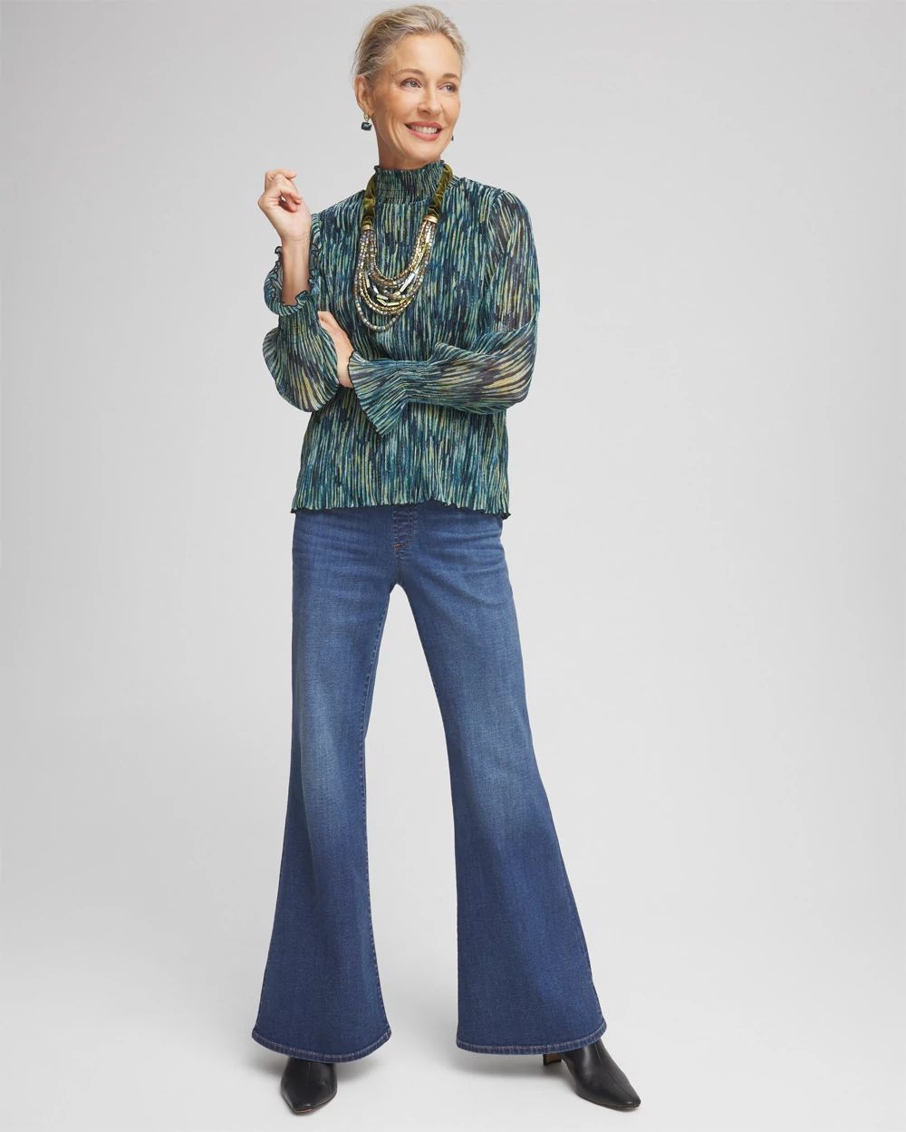 Pull On Flare Jeggings