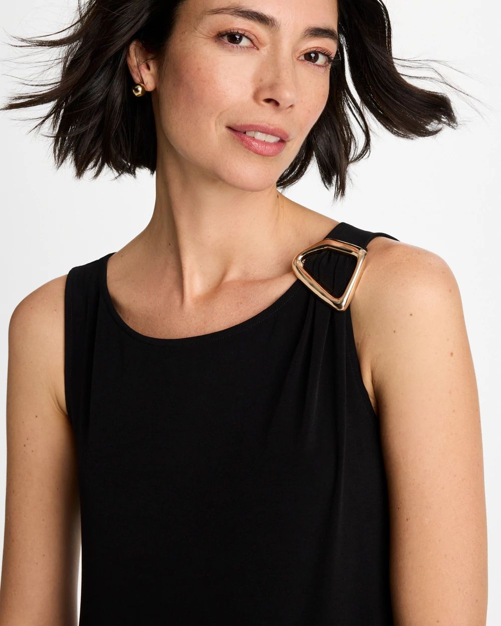 Travelers™ Knit Buckle Maxi Dress