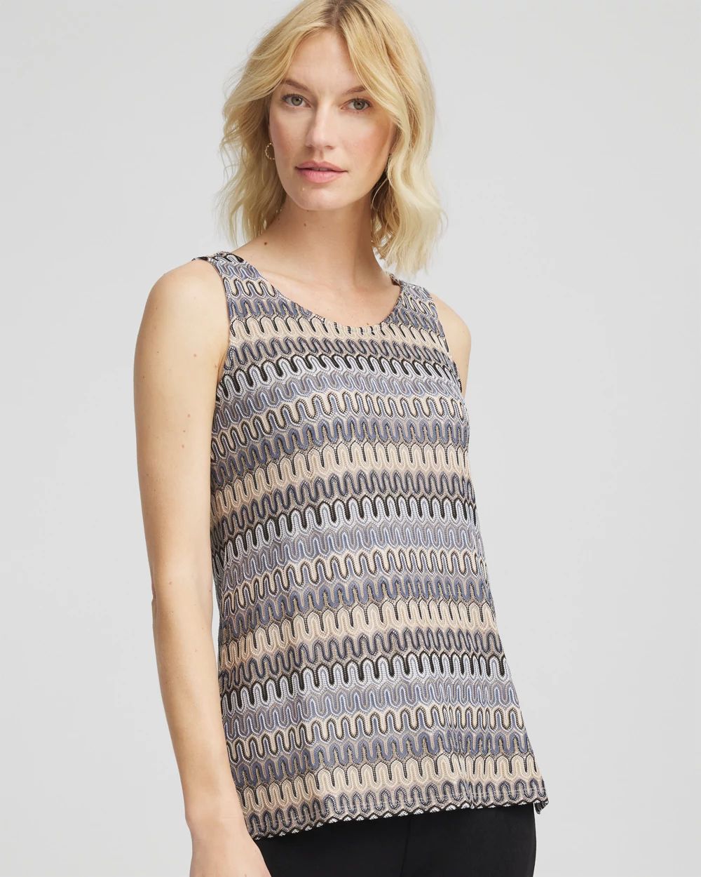 Travelers™ Knit Chevron Tank