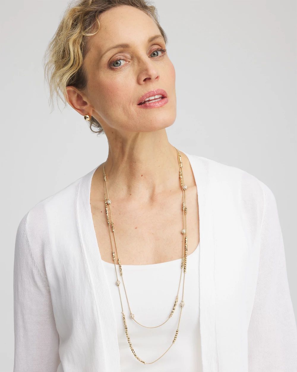 Hexie Multi-Strand Necklace