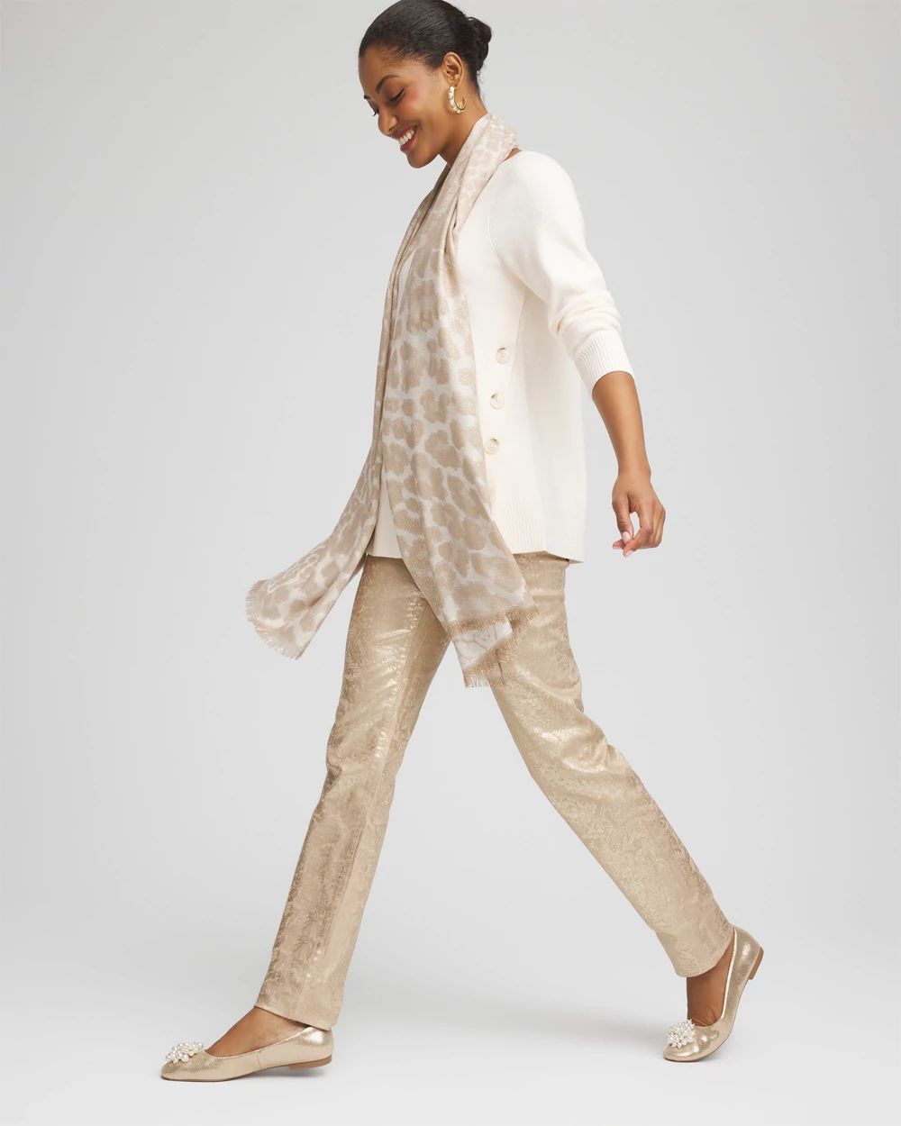 Button Tunic Sweater