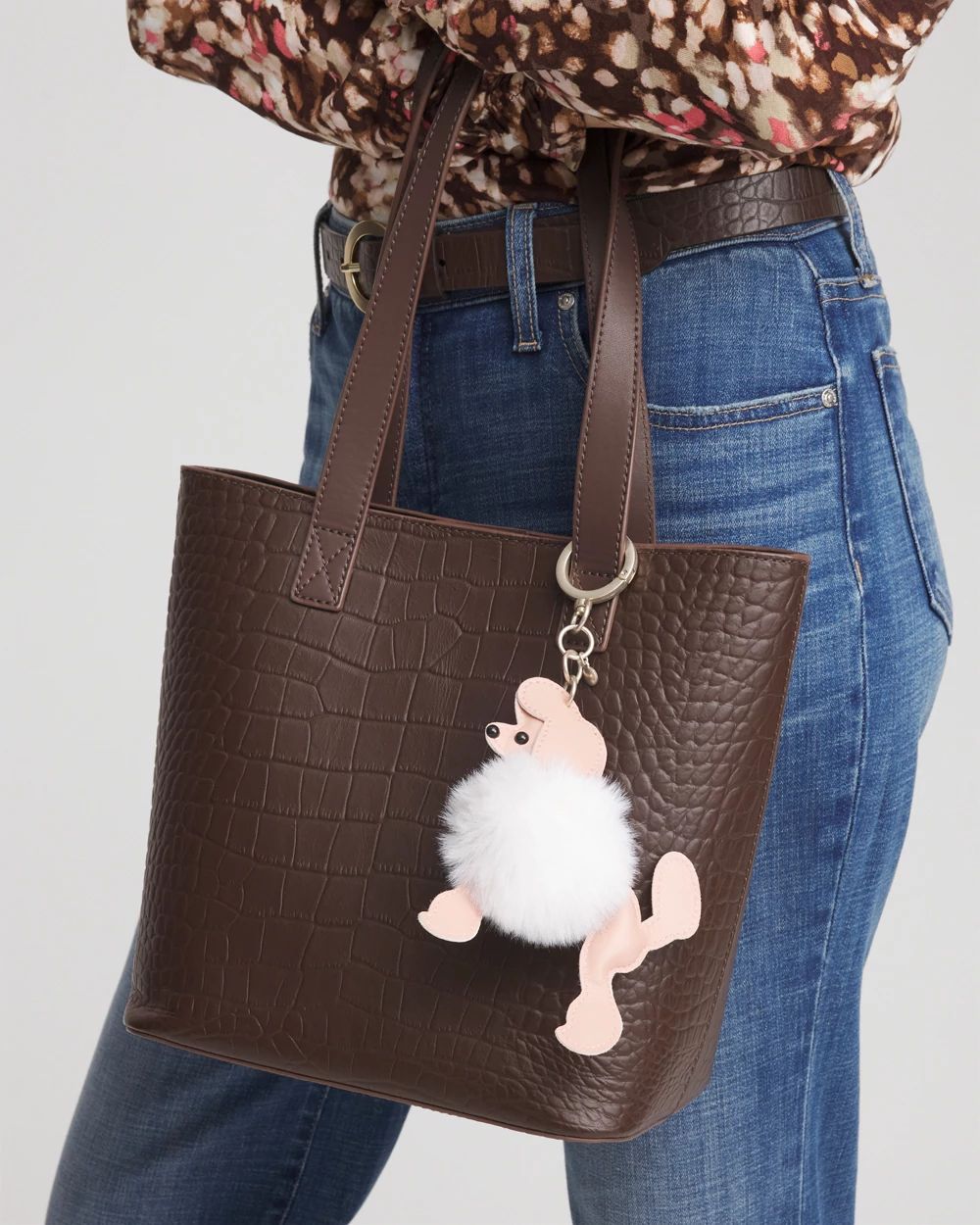 Poodle Bag Charm