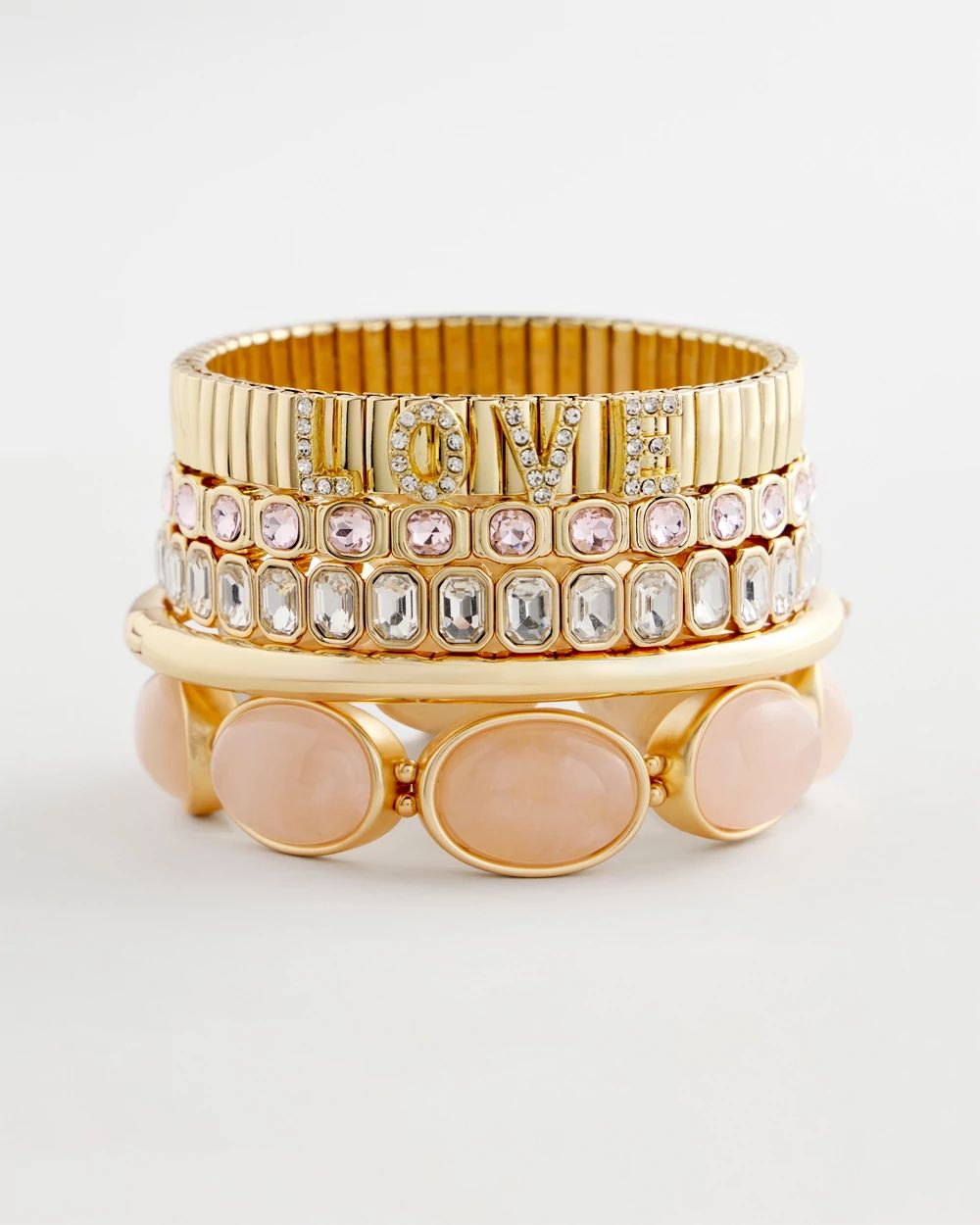 Love Watch Band Bracelet click to view larger image.