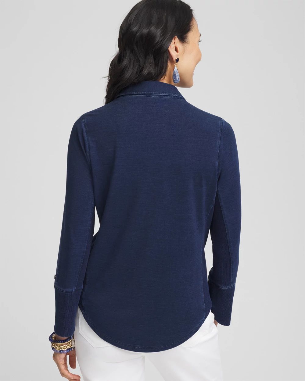 Collared Henley Top click to view larger image.