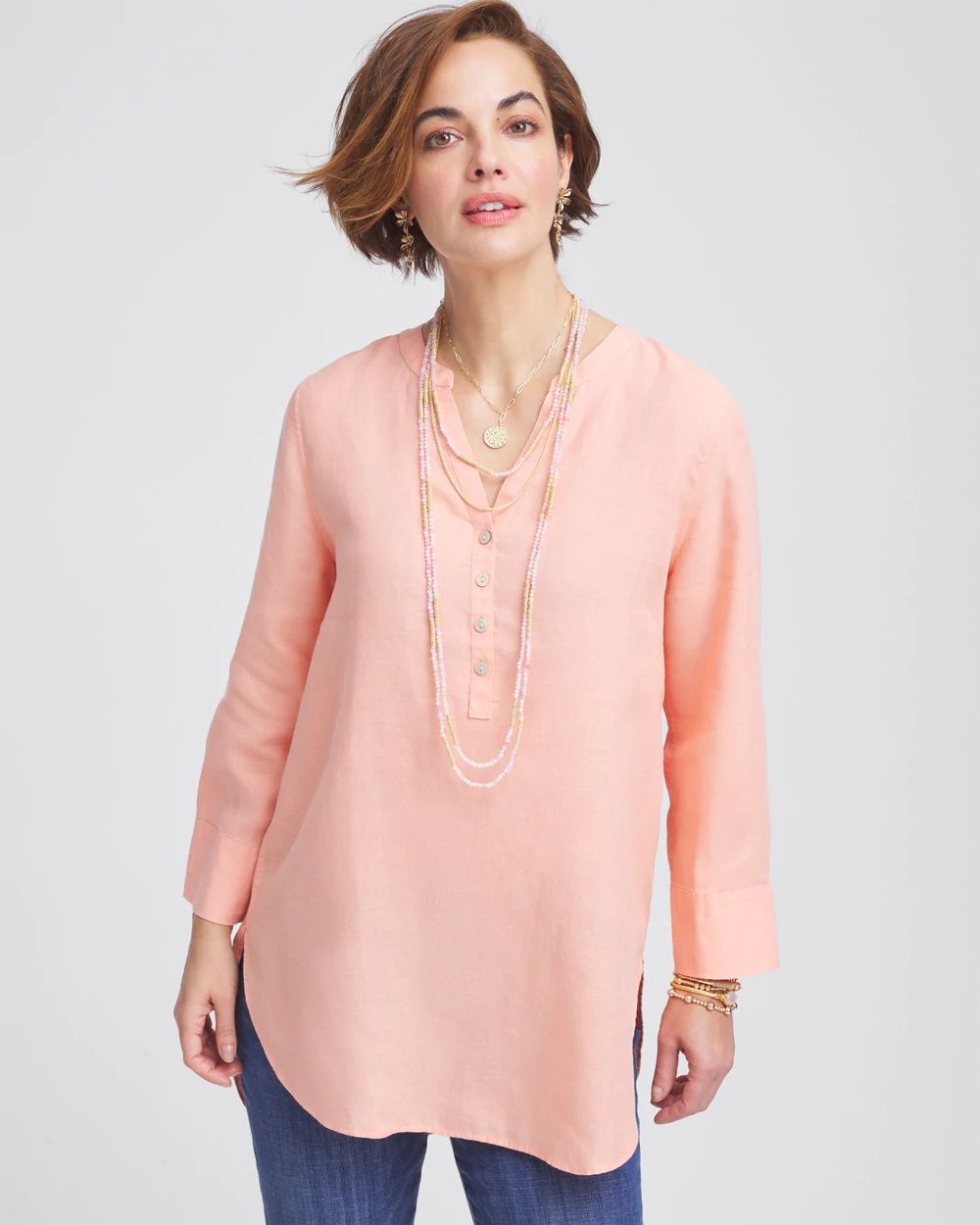 No Iron™ Linen Tunic
