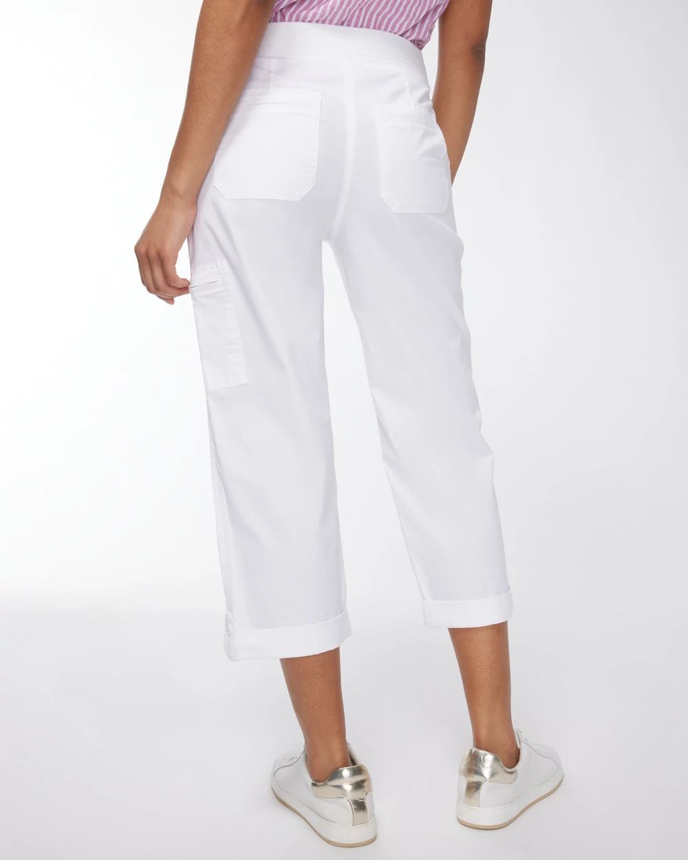 Poplin Cropped Pants