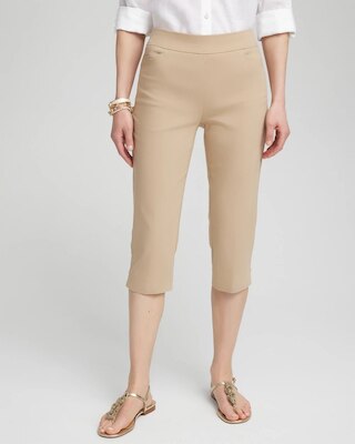 Brigitte™ Pull-On Rivet Slim Capris