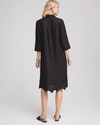 Linen Popover Dress click to view larger image.