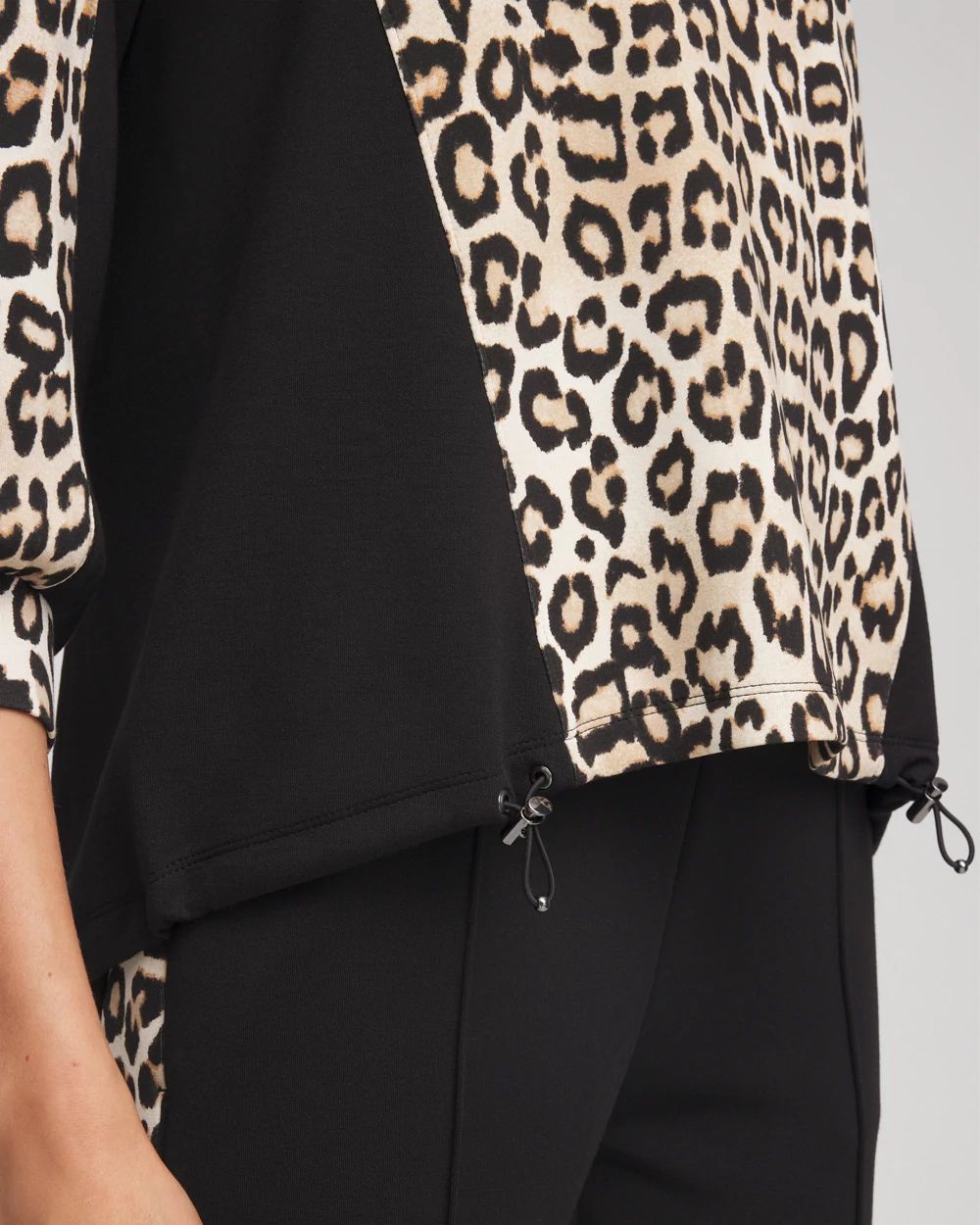 Zenergy® Animal-Print Bungee Top