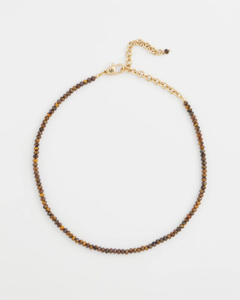 Genuine Tiger's Eye Stone Necklace