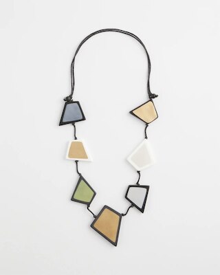 SYLCA® x Chico's Dramatic Black Stori Statement Necklace