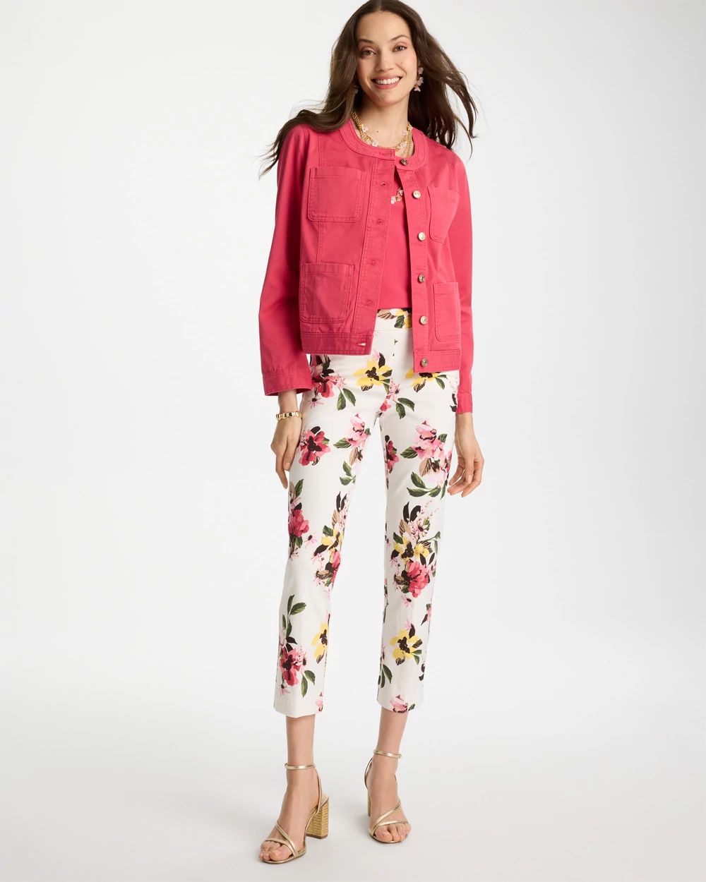 Brigitte™ Slim Mari Bloom Crop