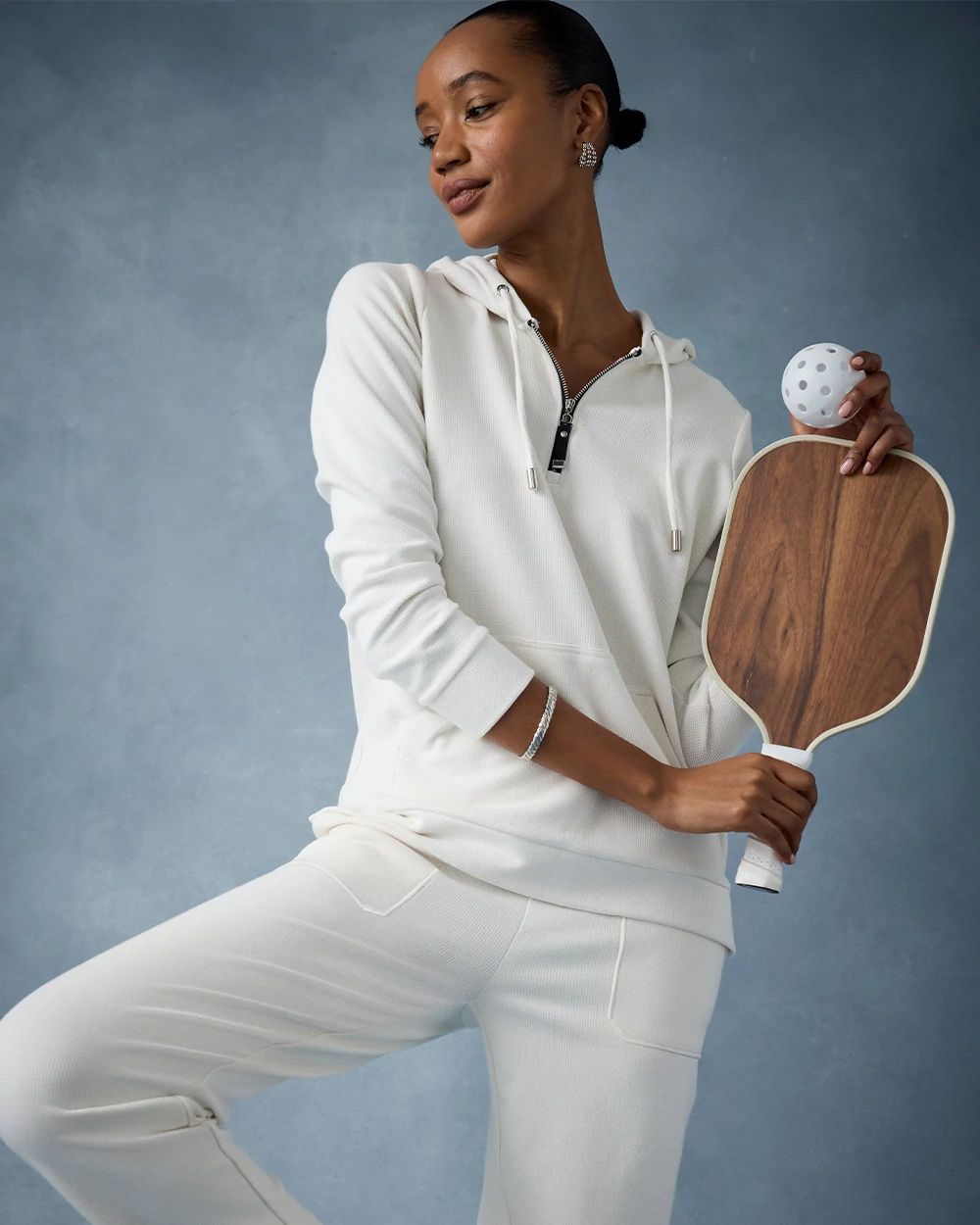 Zenergy® Soft Waffle Hooded Top