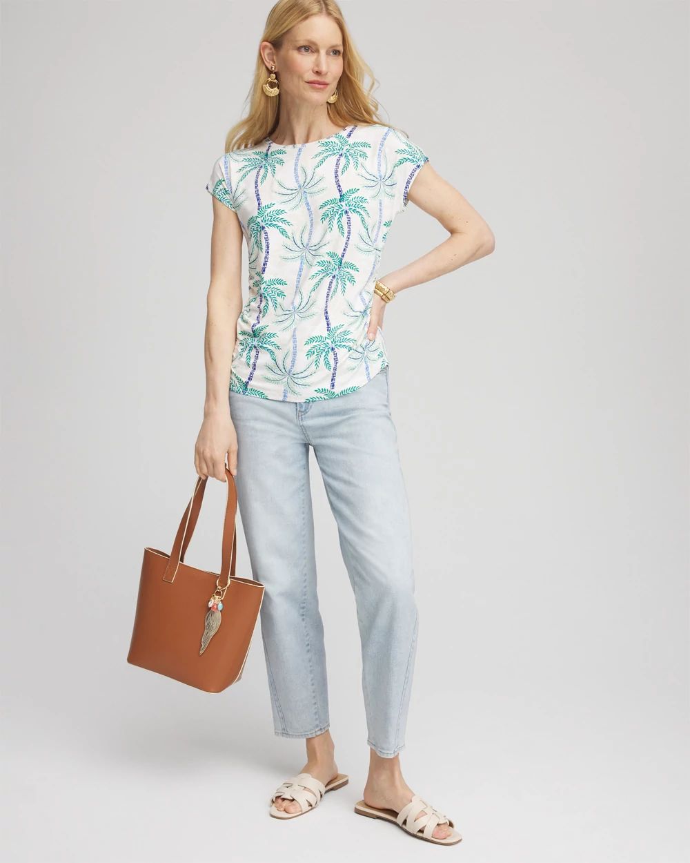 Cap Sleeve Dolman Tee click to view larger image.