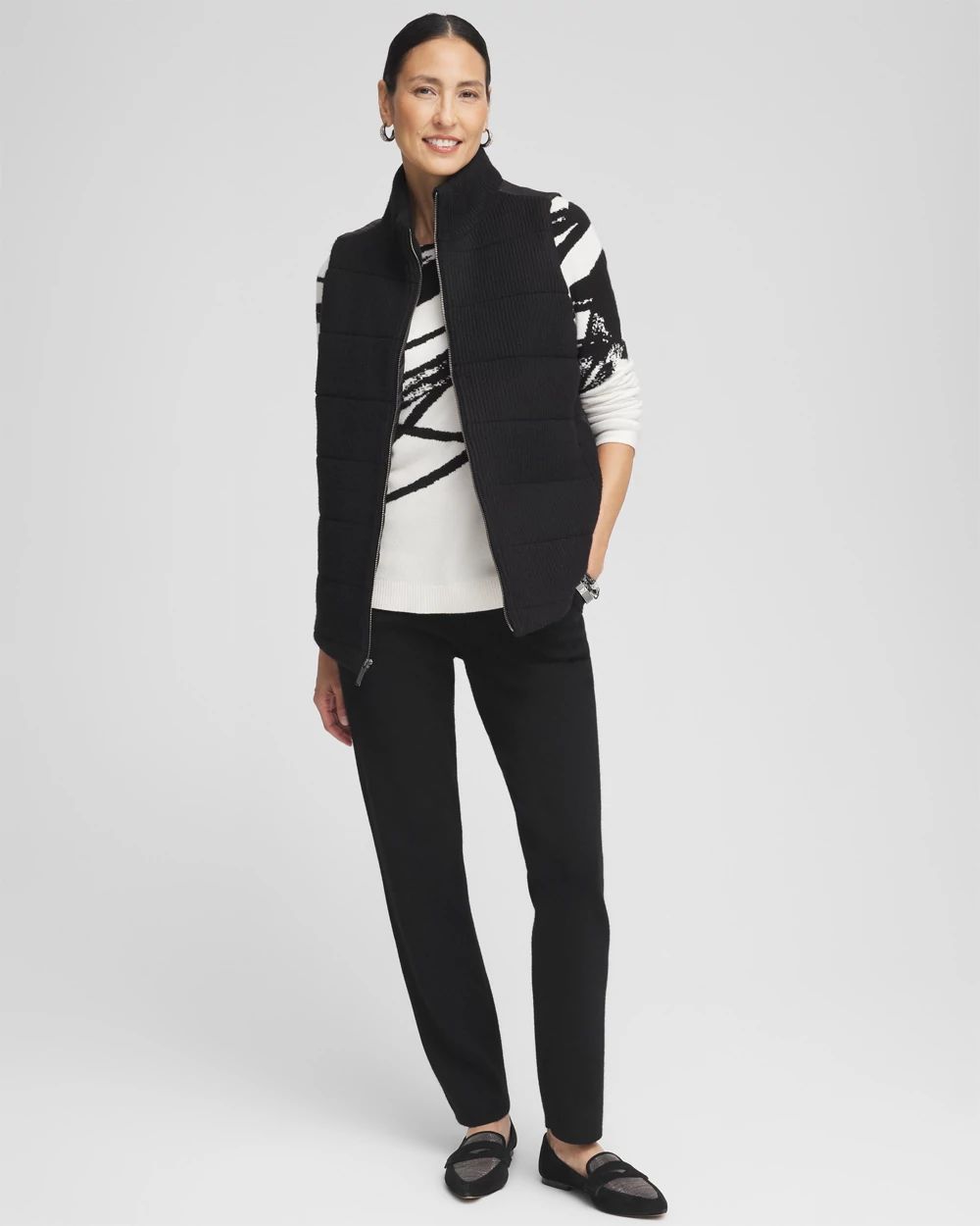 Zenergy® Luxe Jaquard Pullover click to view larger image.