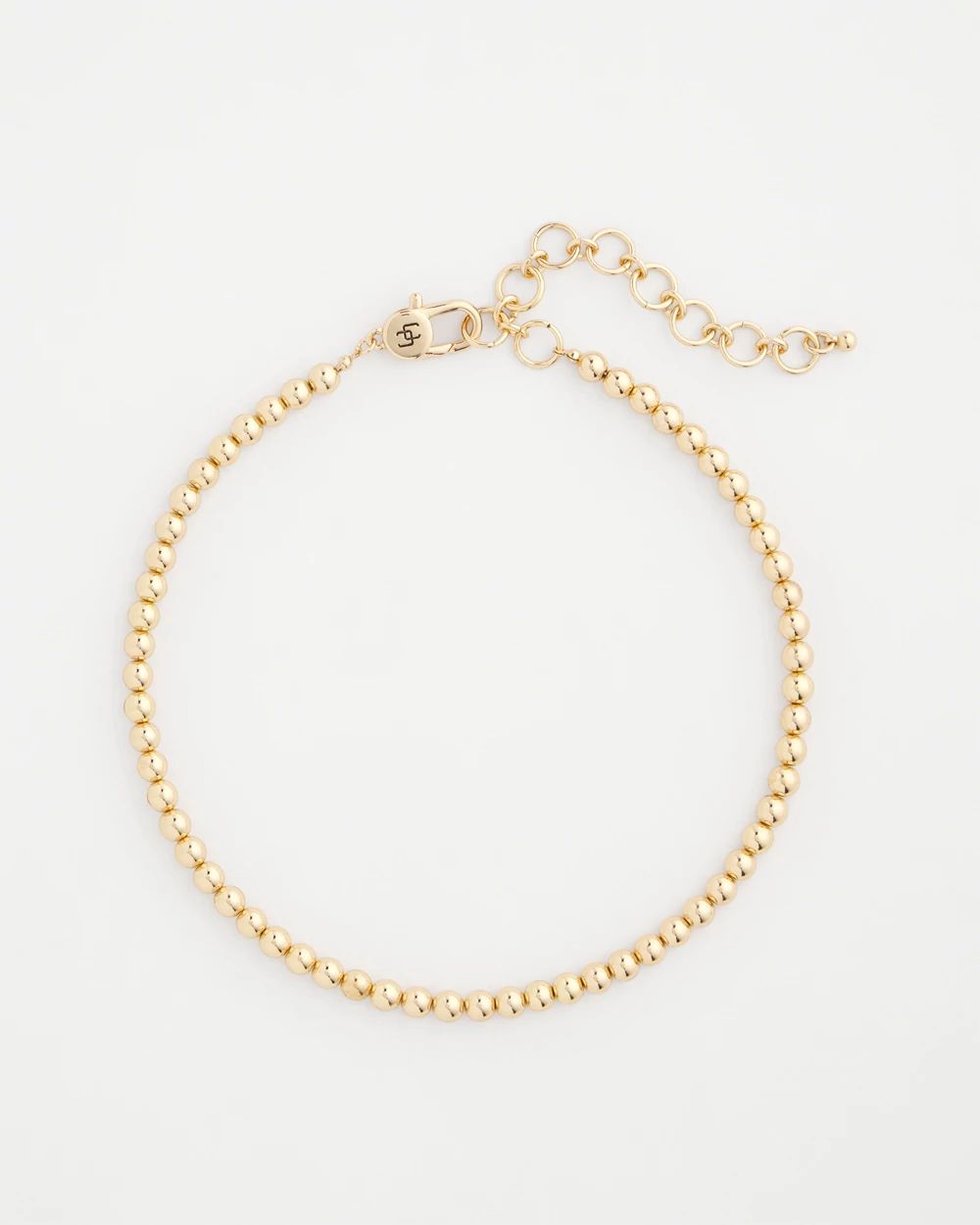 Golden Beaded Necklace