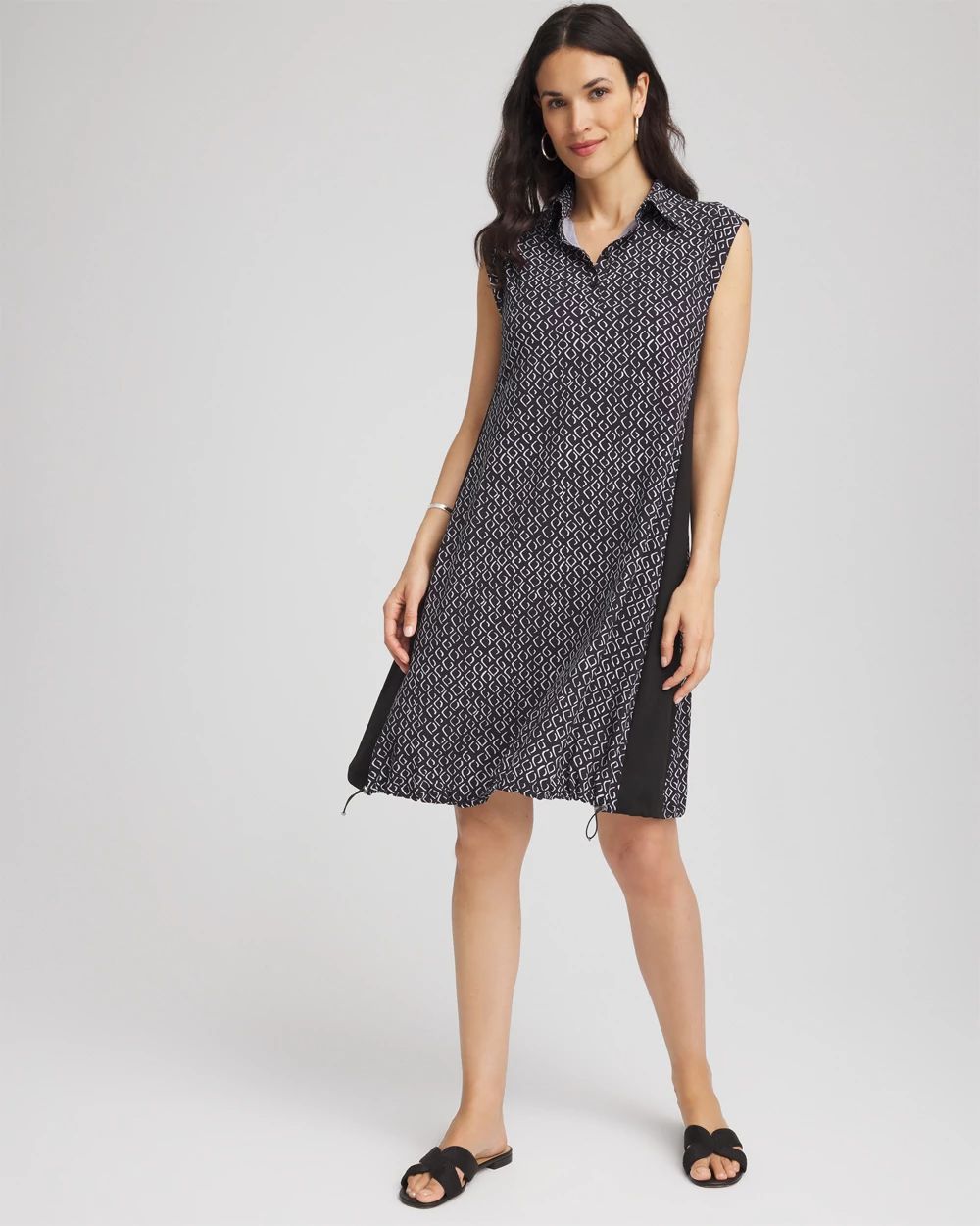 Zenergy® UPF Printed Bungee Dress
