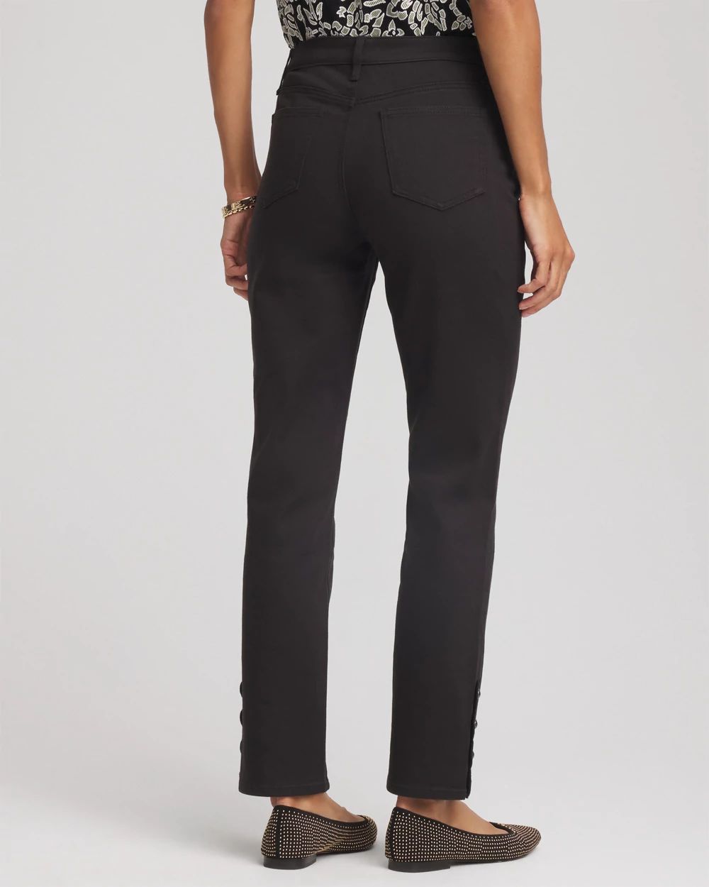 Petite Girlfriend Slim Ankle Jeans