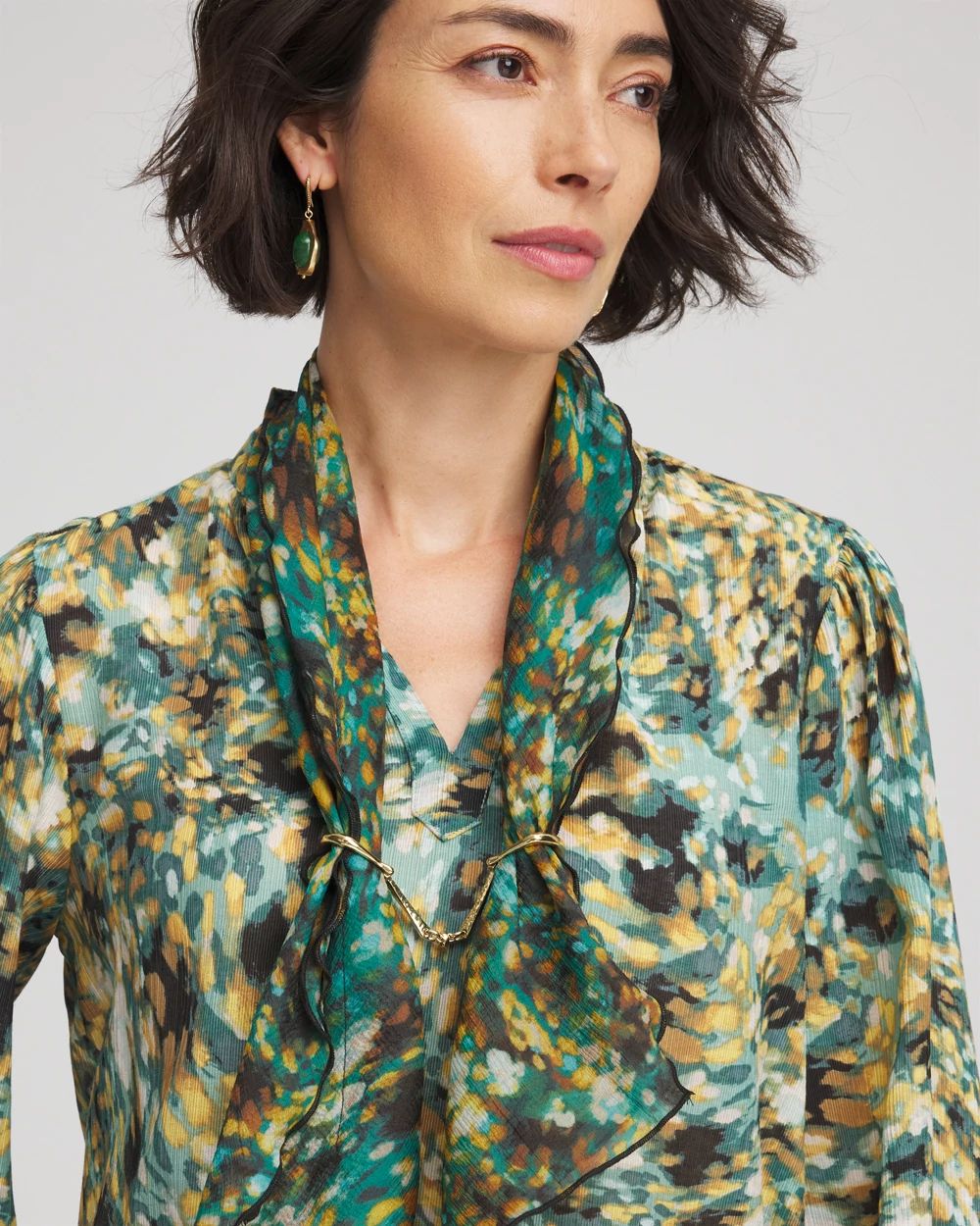 Equestrian Scarf Ring