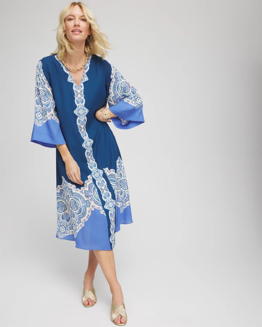 Kaftan Midi Dress click to view larger image.