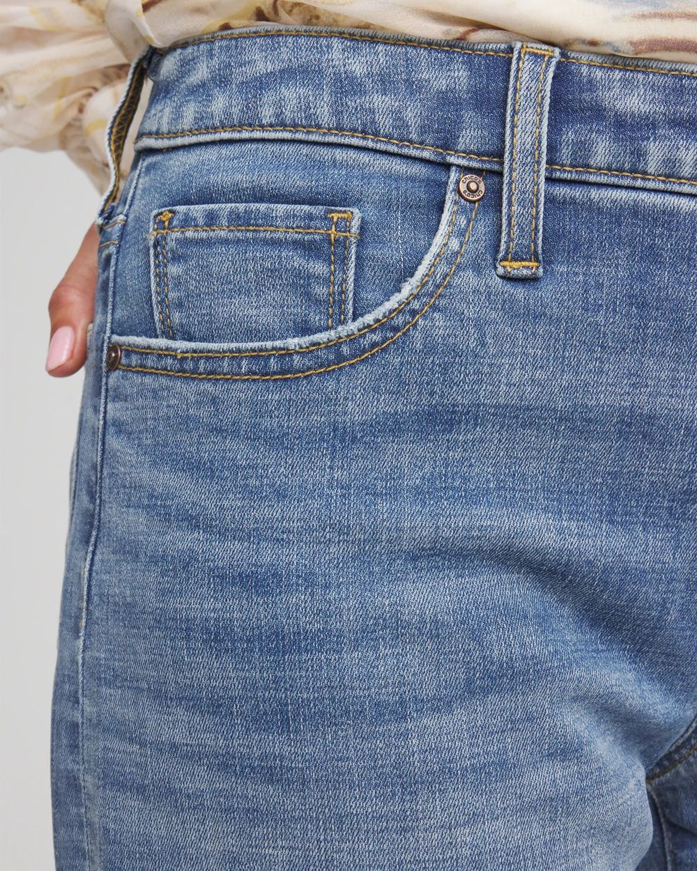 Girlfriend Wide-Leg Cropped Jean