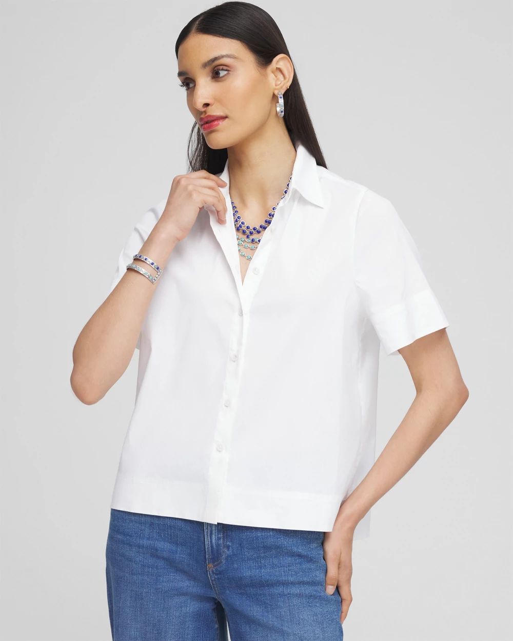 Poplin Short Sleeve Shirt
