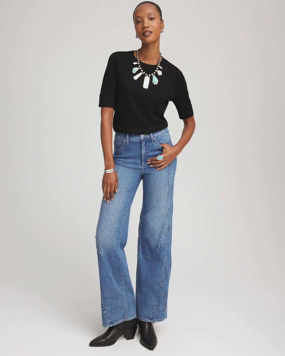 Ella Classic-Fit Sweater Tee