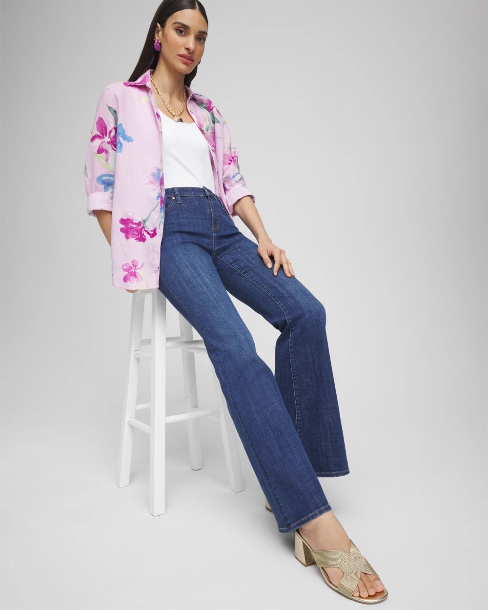 Girlfriend Flare Jeans