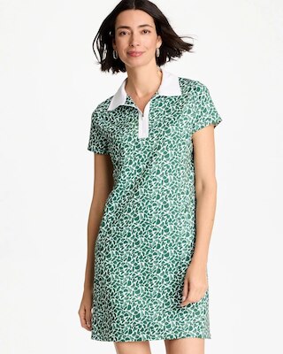 Zenergy® UPF Paint Contrast Dress click to view larger image.