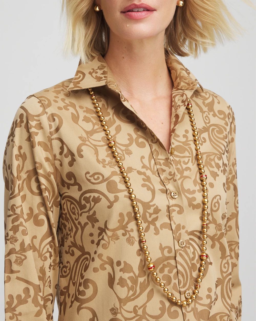 Art Deco Beaded Necklace click to view larger image.