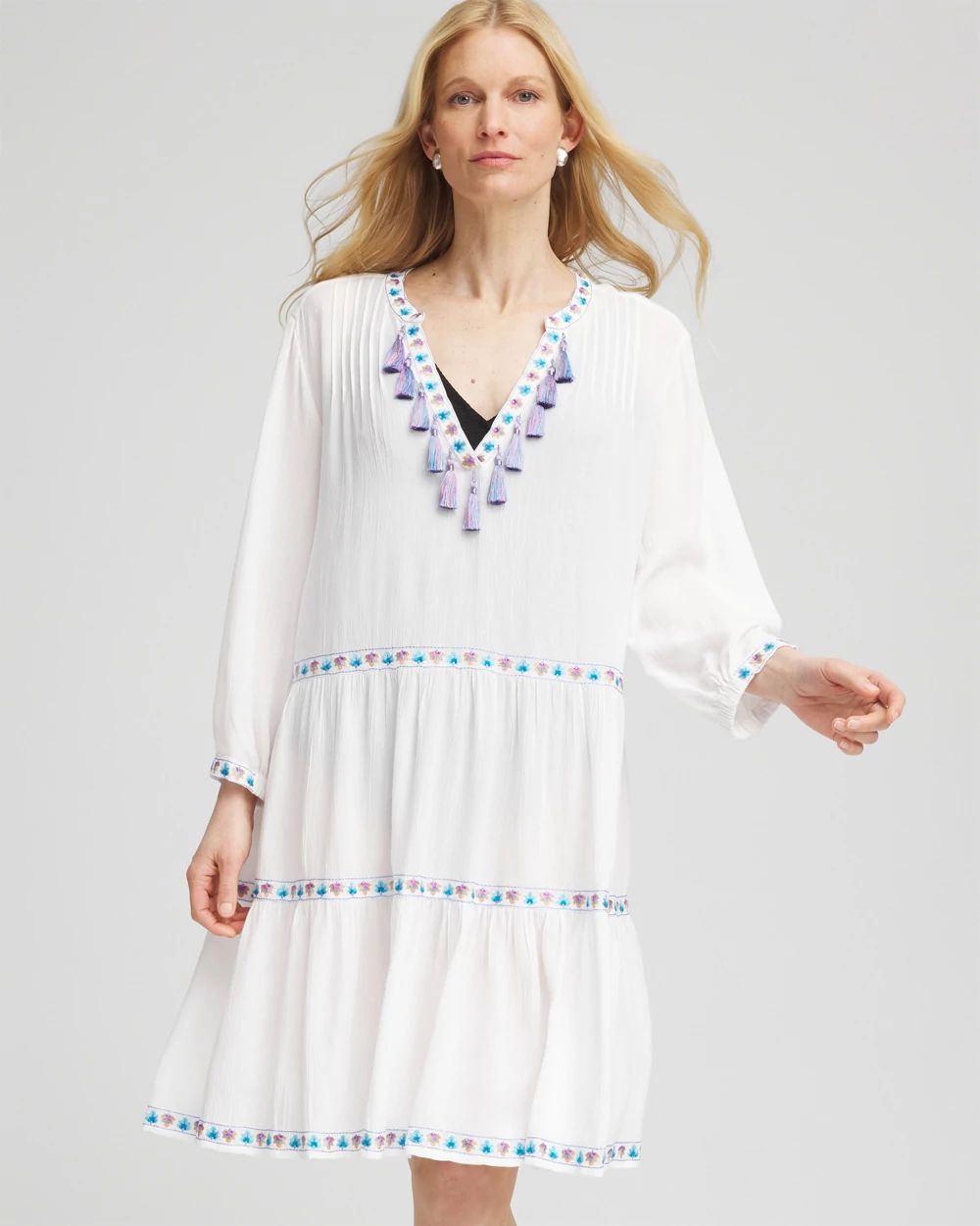 Chico's Beach Swimsuit Cover-Up Dress