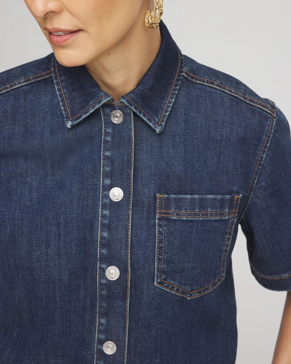 Denim Shirt Jacket