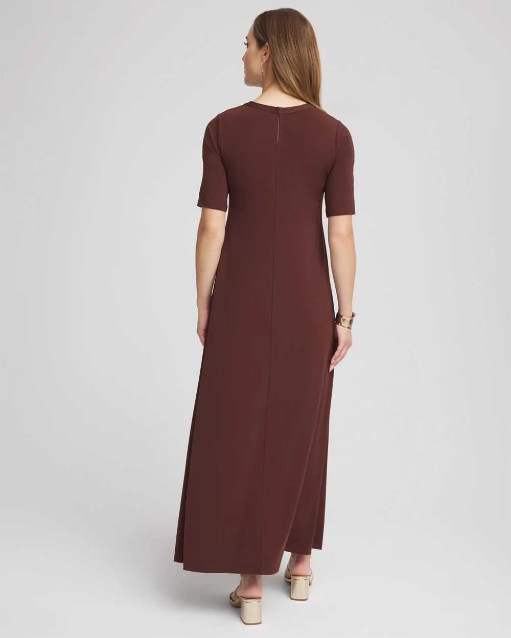 Petite Stretch-Jersey Maxi Dress