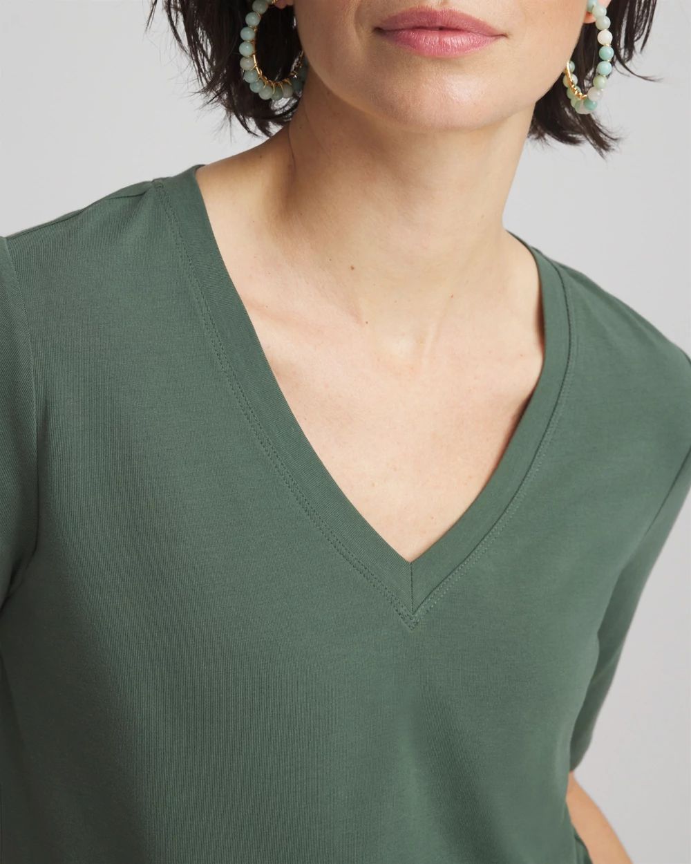 Elbow-Sleeve Perfect Tee