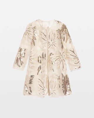 Travelers™ Collection Sequin-Mesh Jacket click to view larger image.