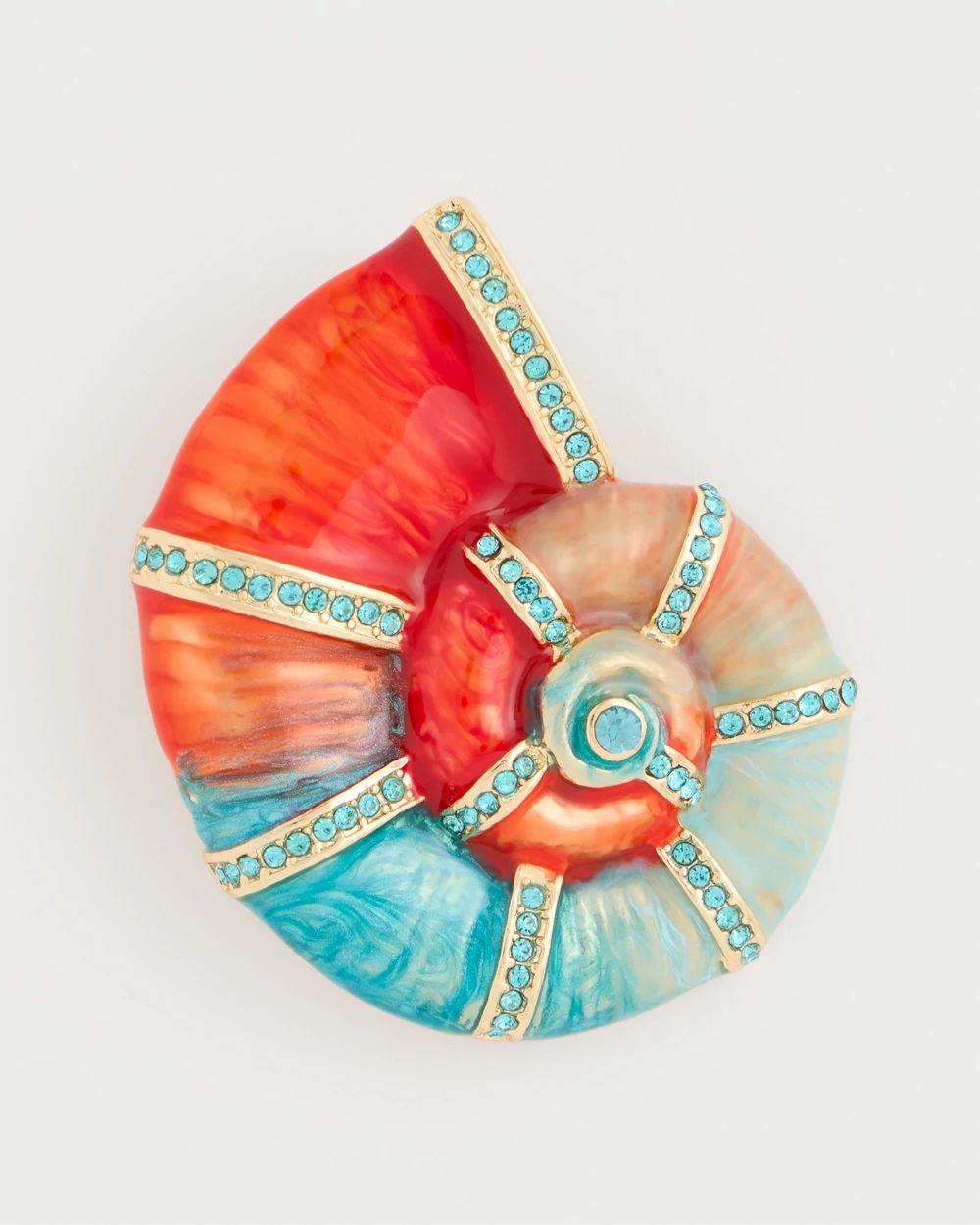 Shell Brooch