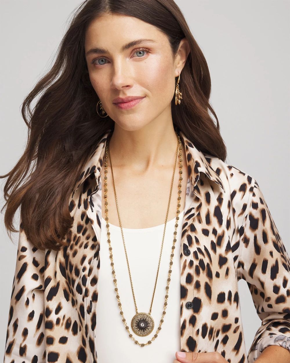 Convertible Multi-Strand Pendant Necklace