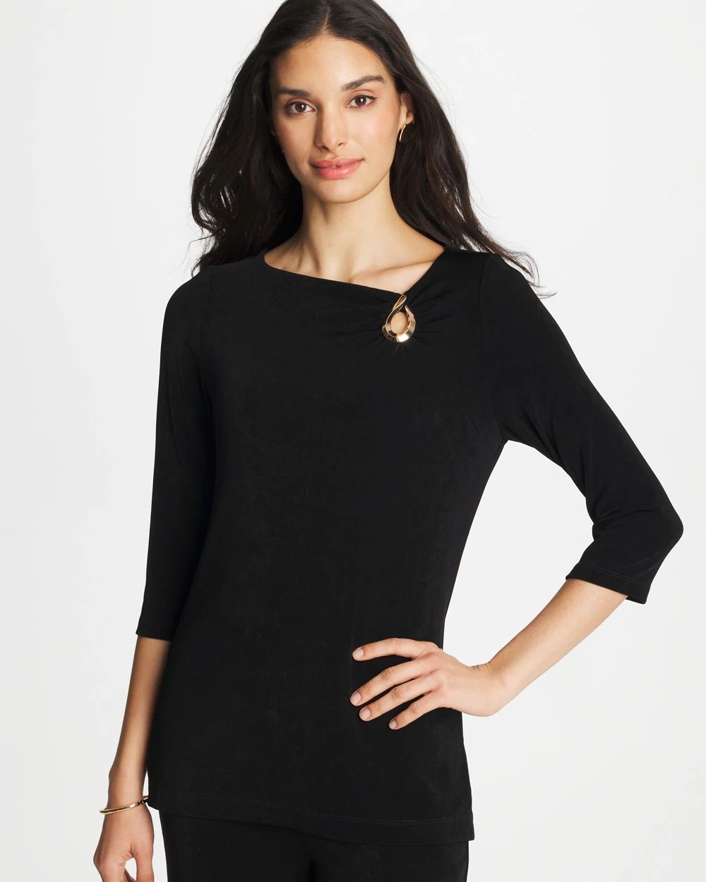 Travelers™ Hardware 3/4 Sleeve Tunic