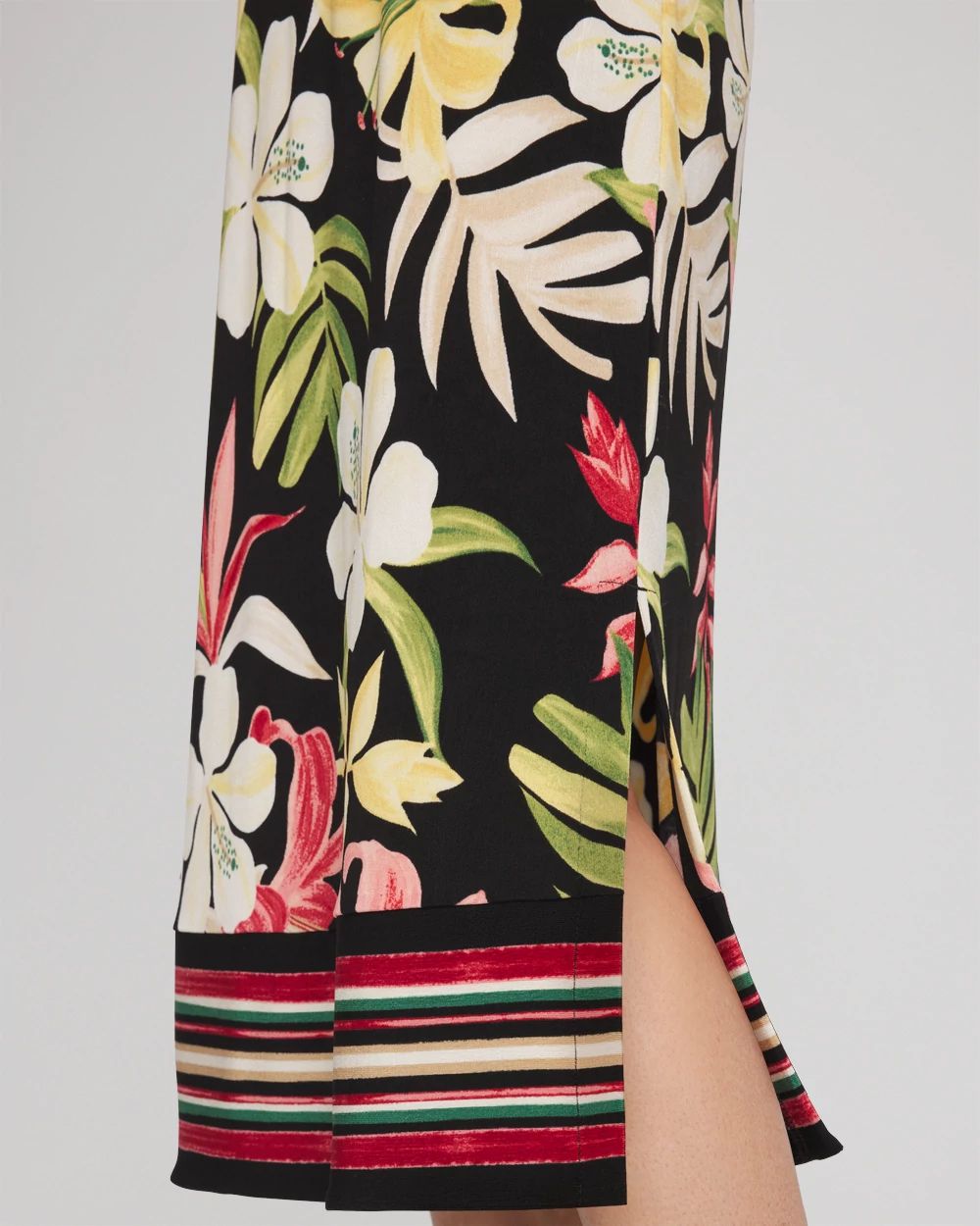 Travelers™ Tropical-Lily Print Dress